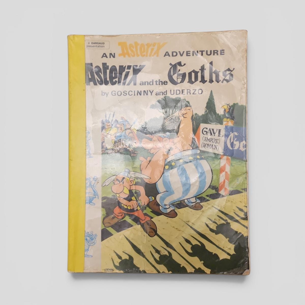 AN Asterix ADVENTURE Asterix and the Goths by GOSCINNY and UDERZO - book cover