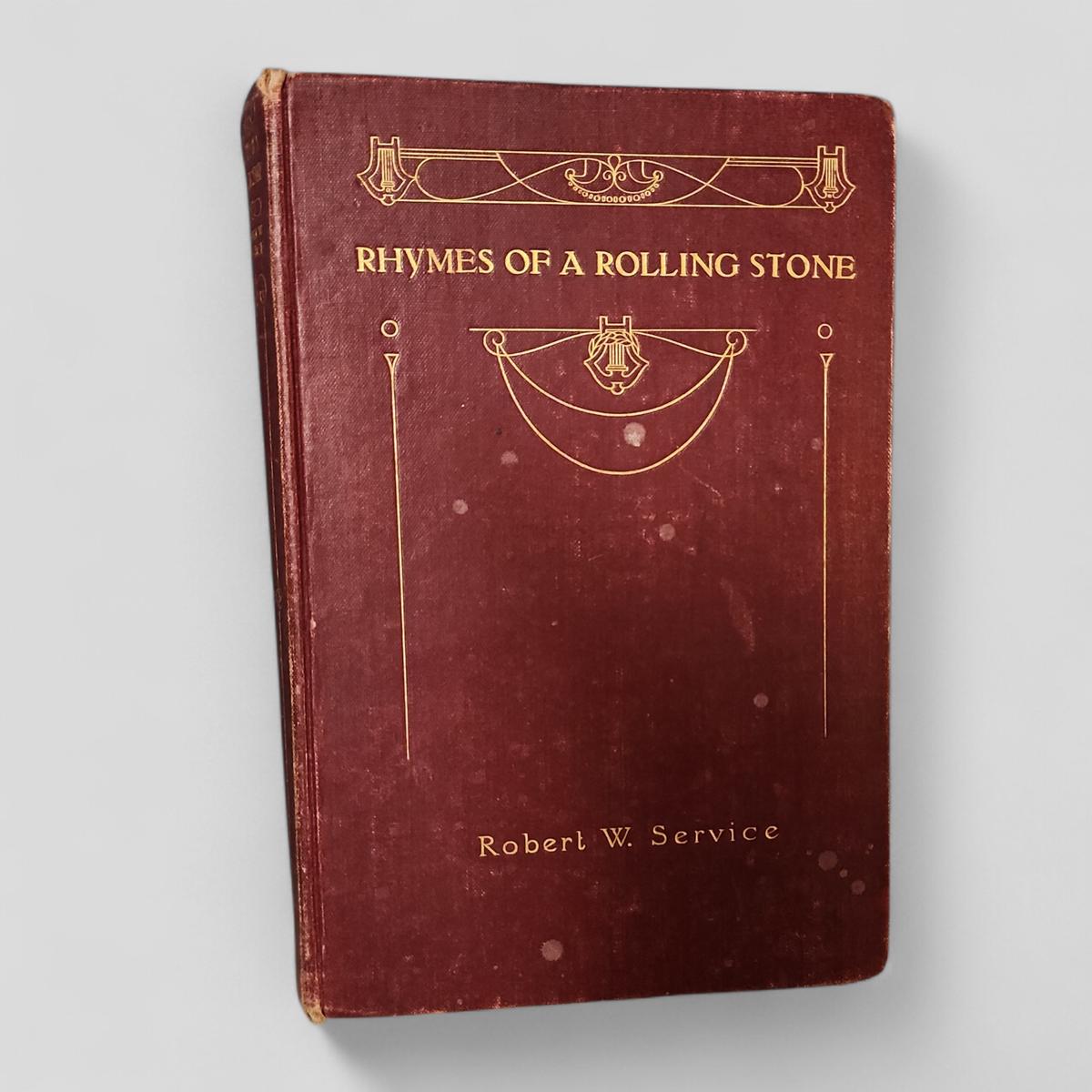 Rhymes of a Rolling Stone by Robert W. Service - book cover