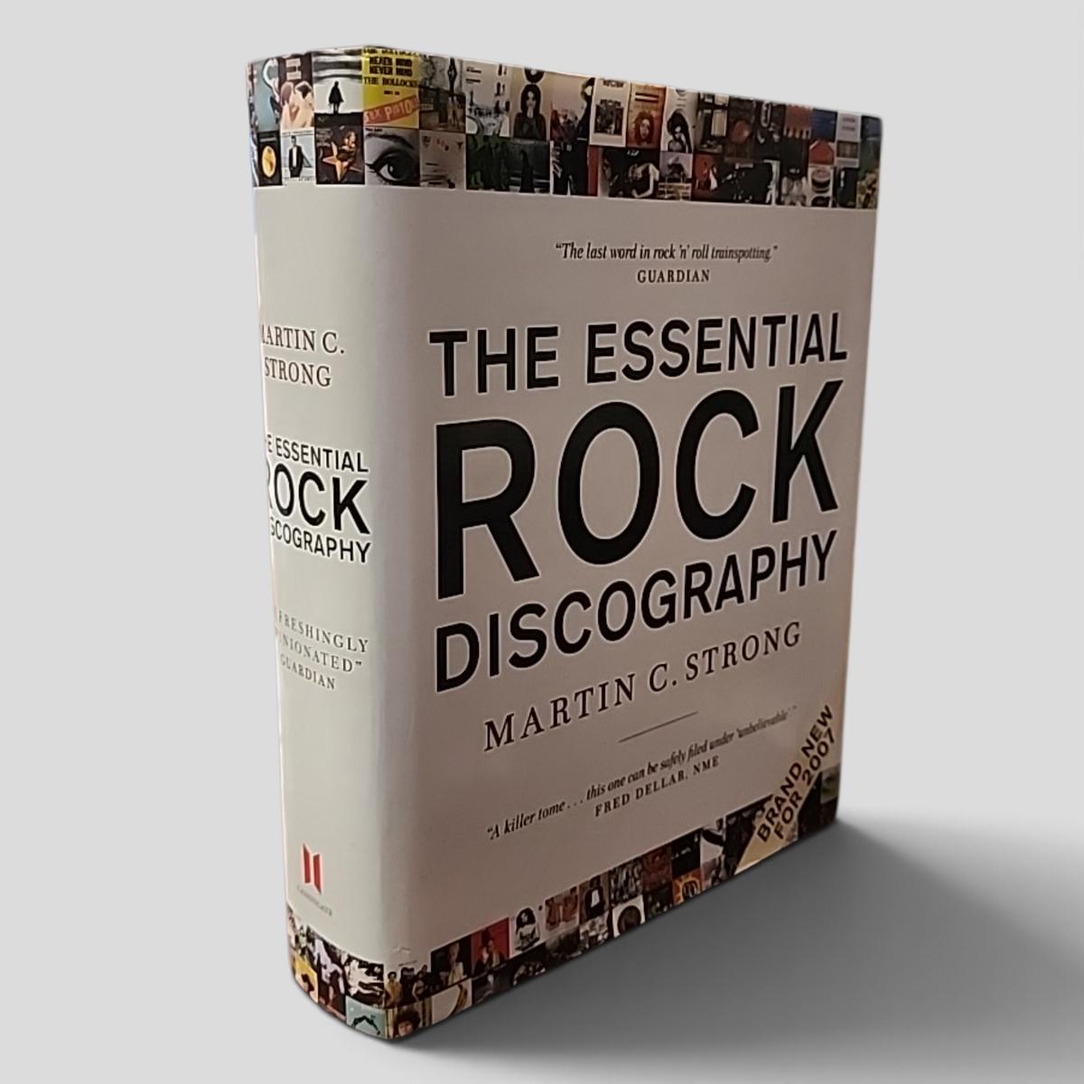THE ESSENTIAL ROCK DISCOGRAPHY by MARTIN C. STRONG - book cover