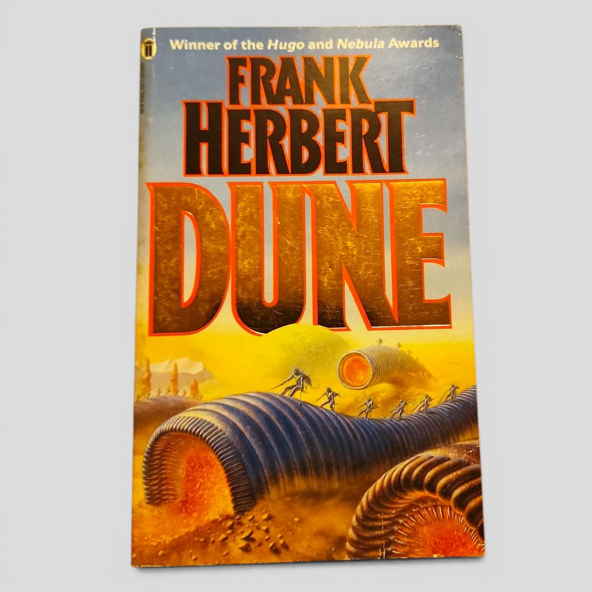 DUNE by Frank Herbert - book cover