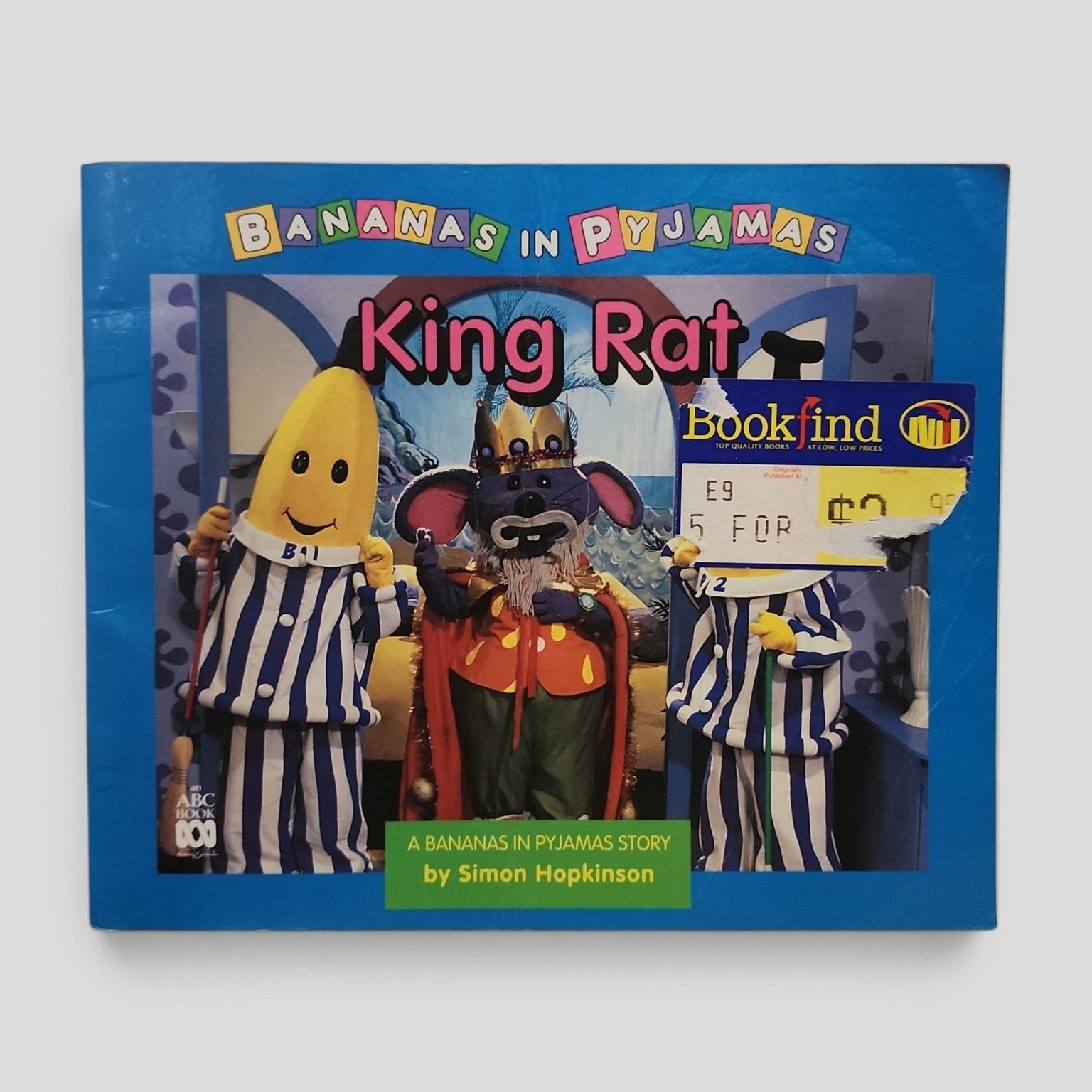 Bananas in Pyjamas King Rat by Simon Hopkinson vintage paperback cover