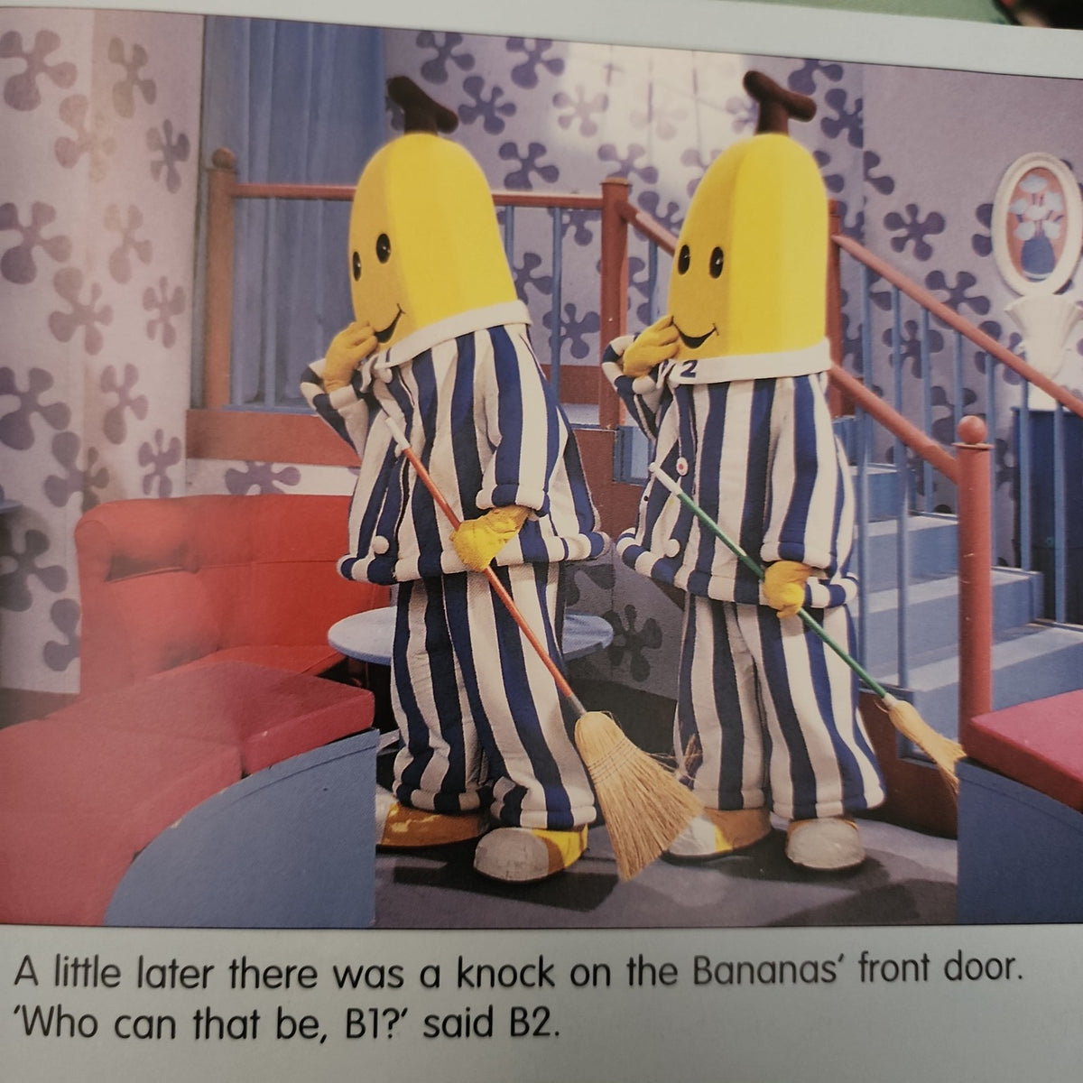 Bananas in Pyjamas King Rat interior page with B1 and B2