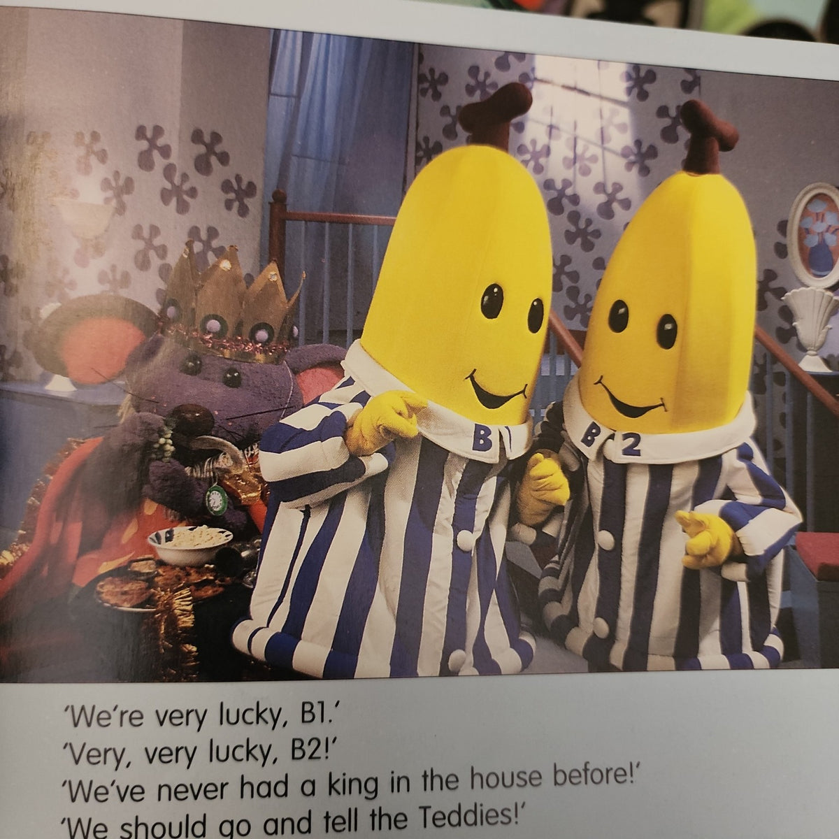Bananas in Pyjamas King Rat interior page with King Rat and the Bananas