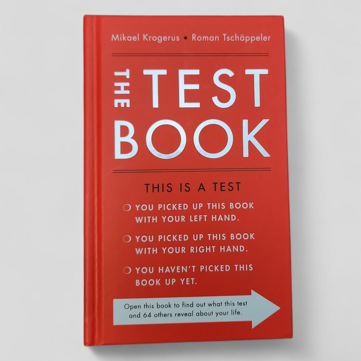 The Test Book by Mikael Krogerus • Roman Tschäppeler - book cover