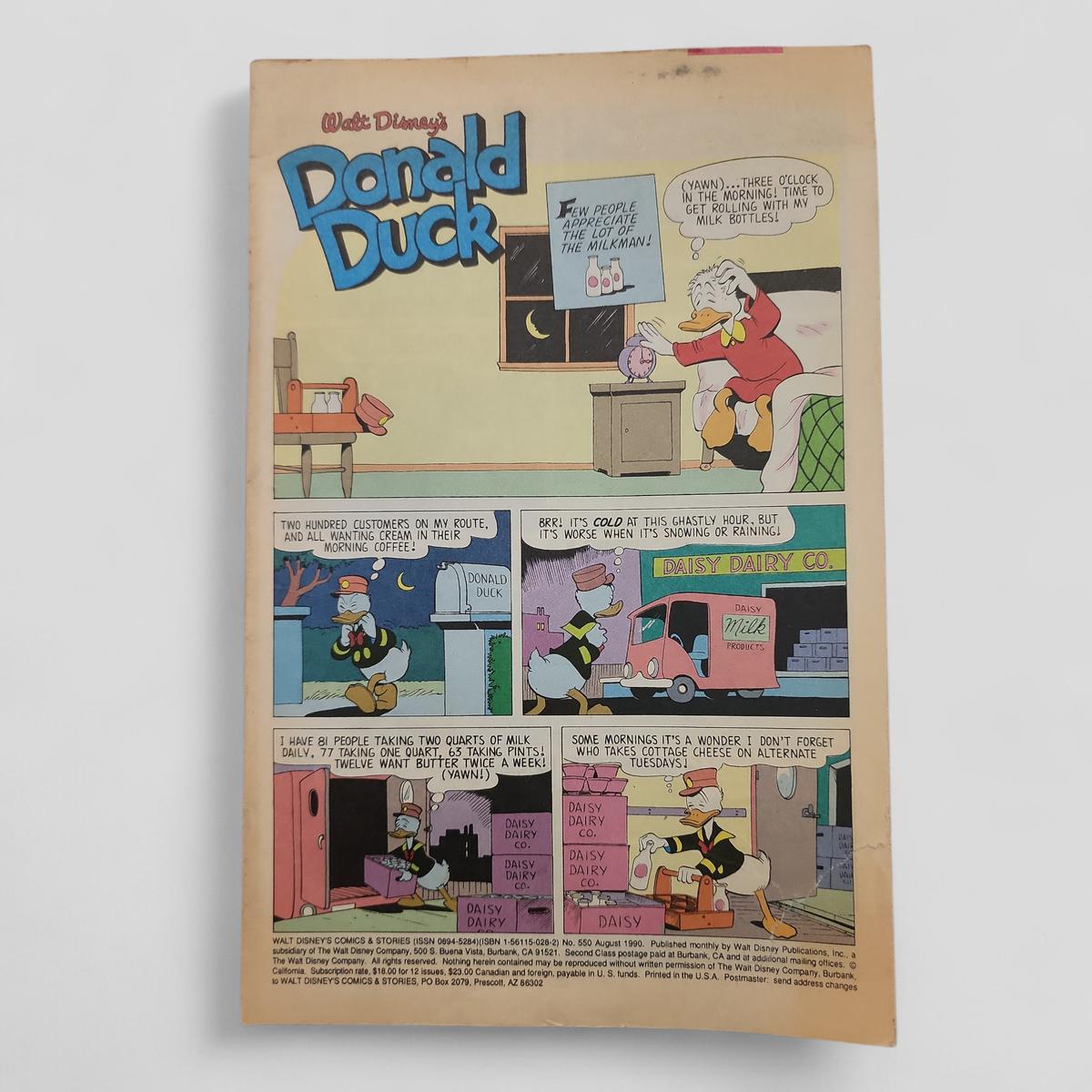 Walt Disney's Donald Duck - book cover