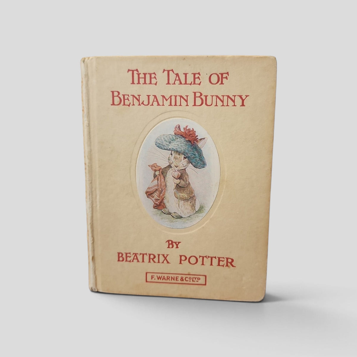 The Tale of Benjamin Bunny by Beatrix Potter (Cream Cover, Code 1296.573) - front cover