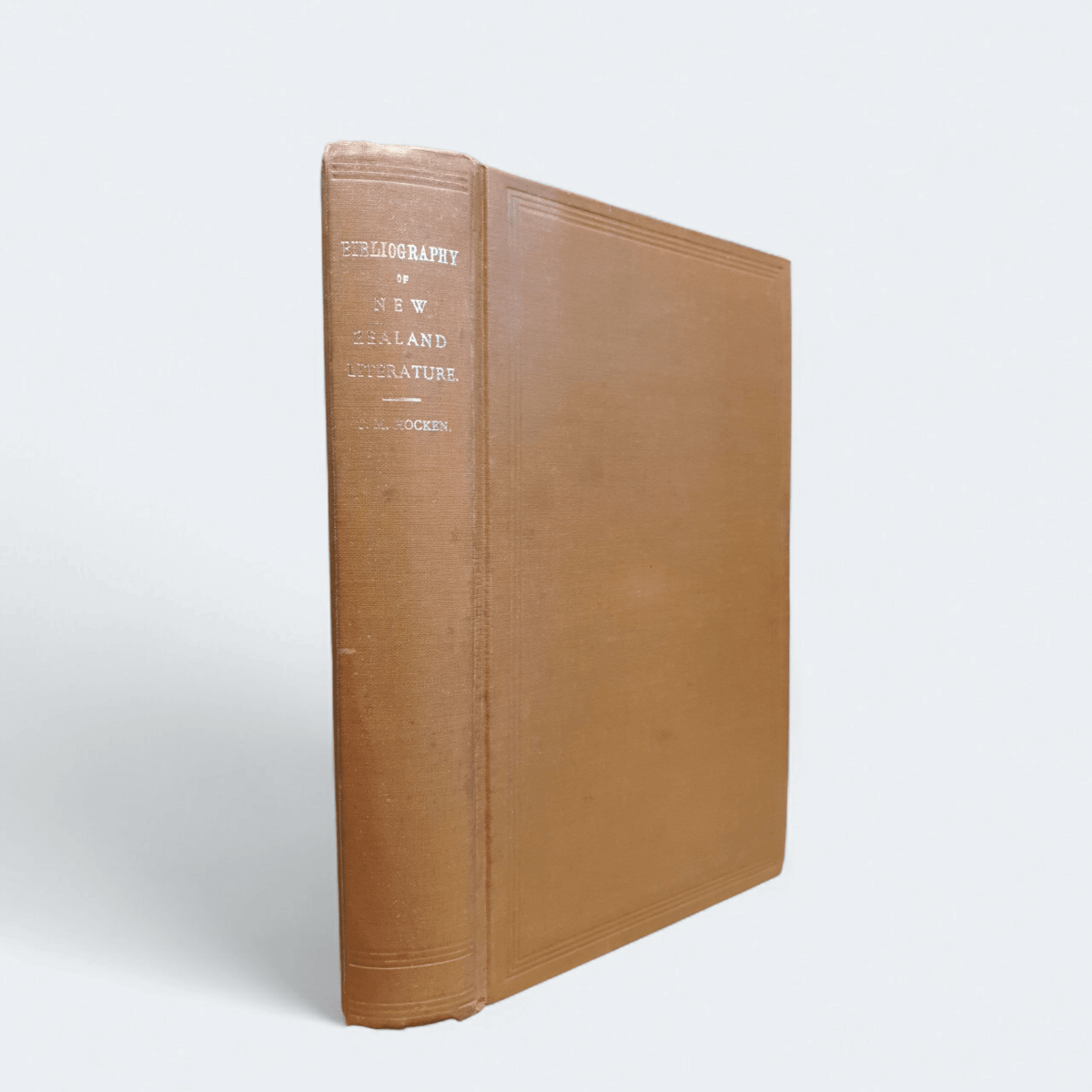 Bibliography of New Zealand Literature – T.M. Hocken - Books Worth Keeping