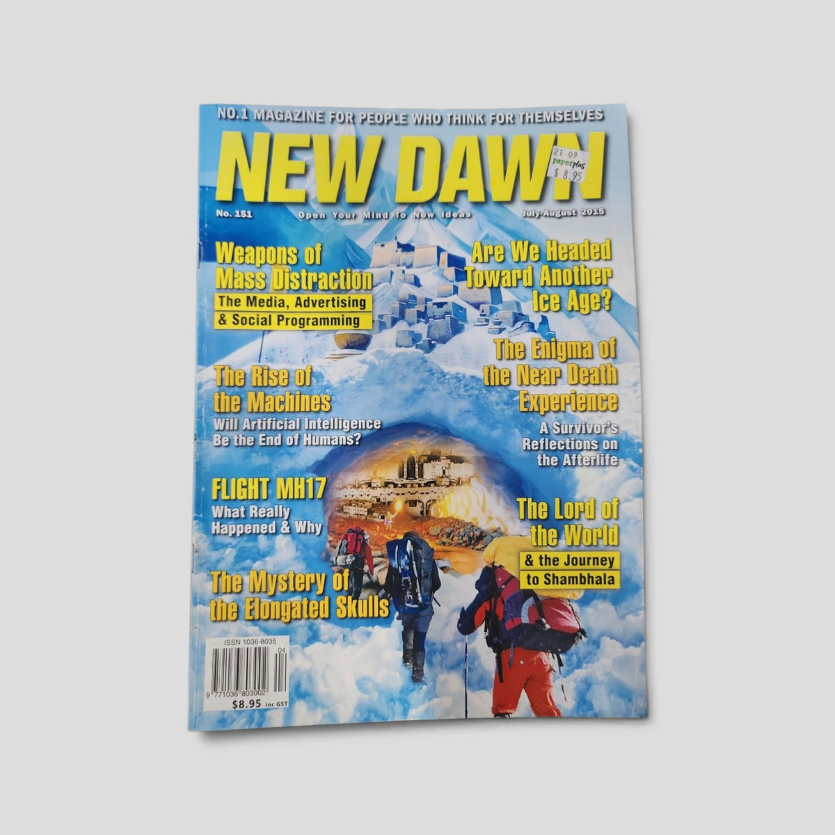 New Dawn No. 151 — July–August 2015 front cover