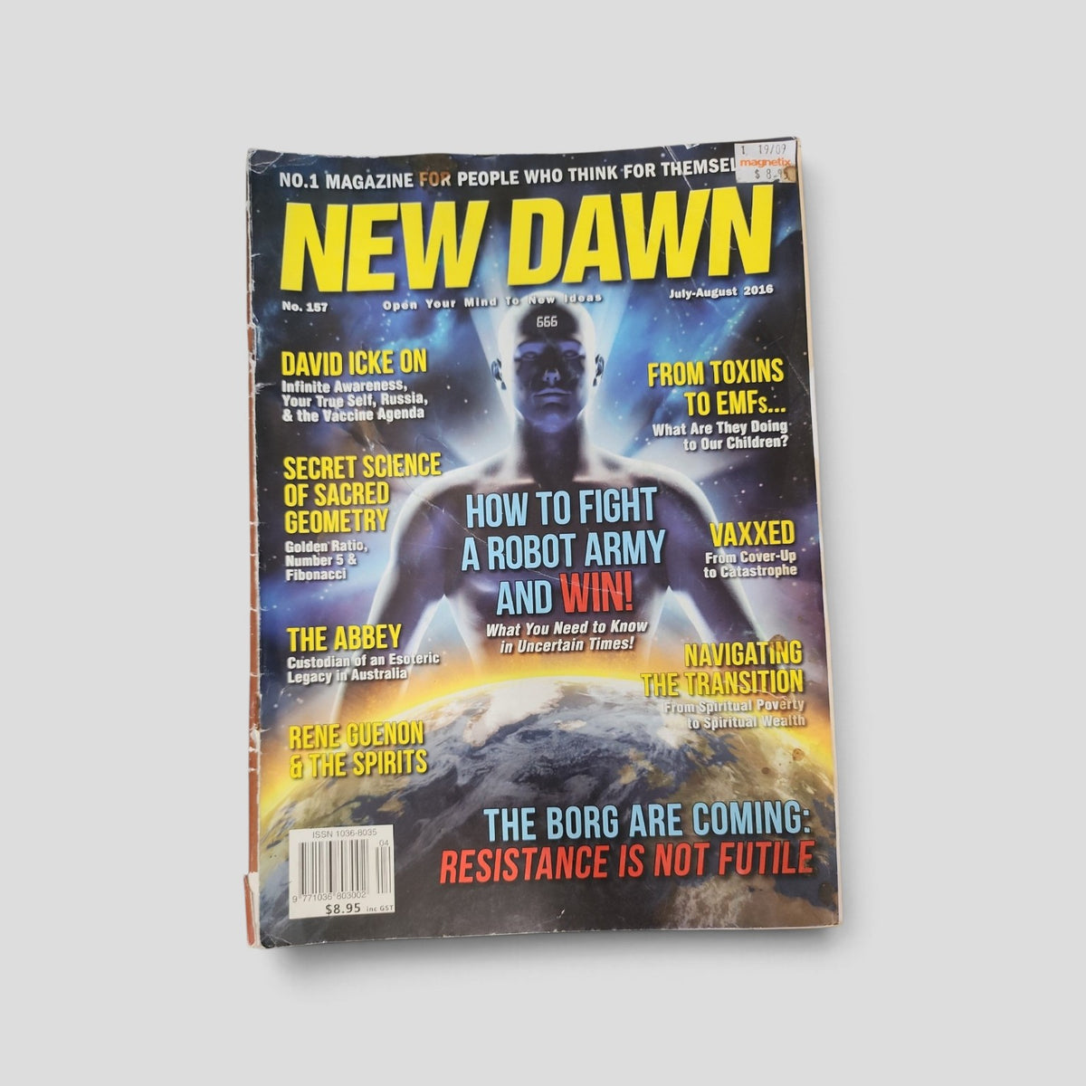 New Dawn No. 157 — July–August 2016 front cover