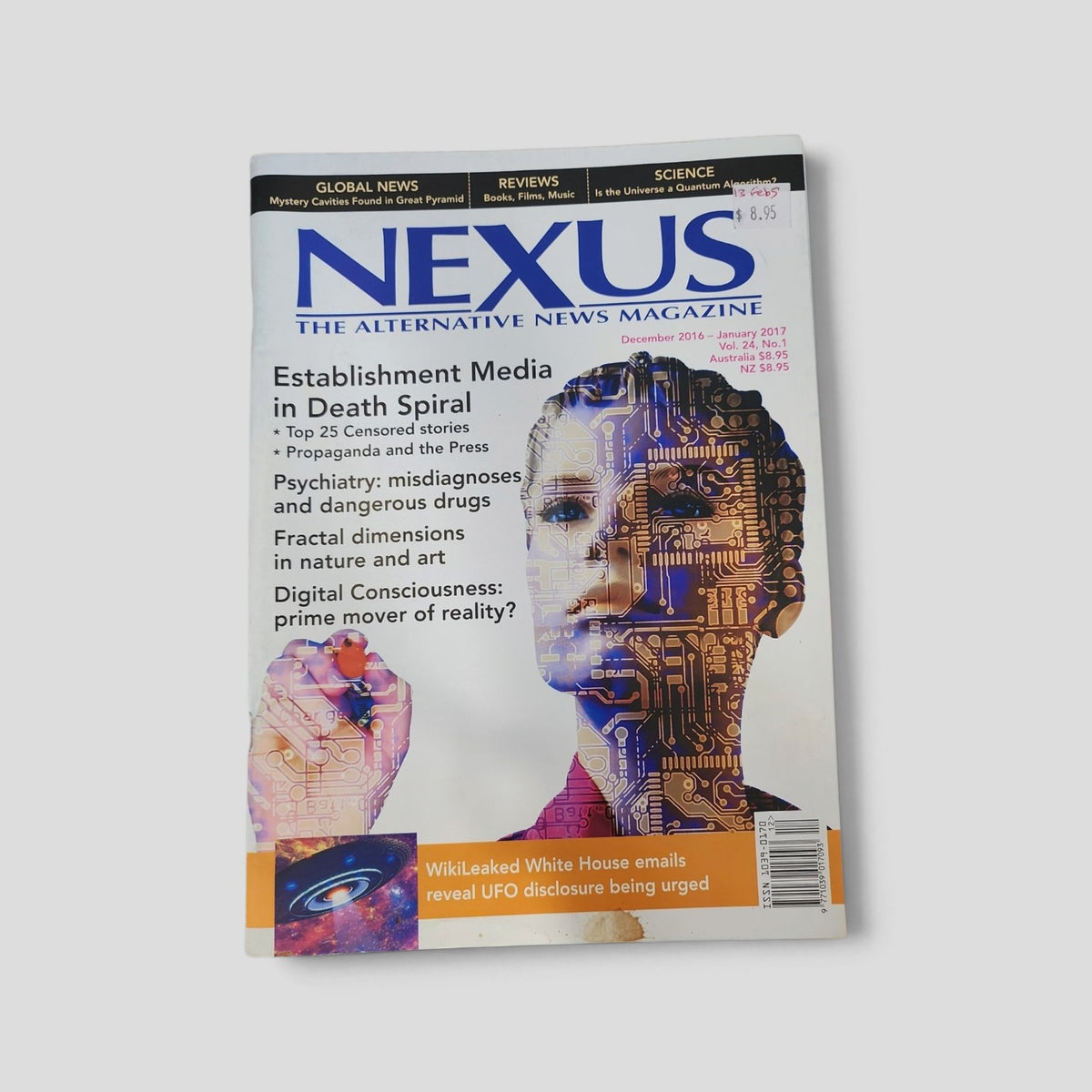 Nexus Vol. 24 No. 1 — December 2016–January 2017 front cover
