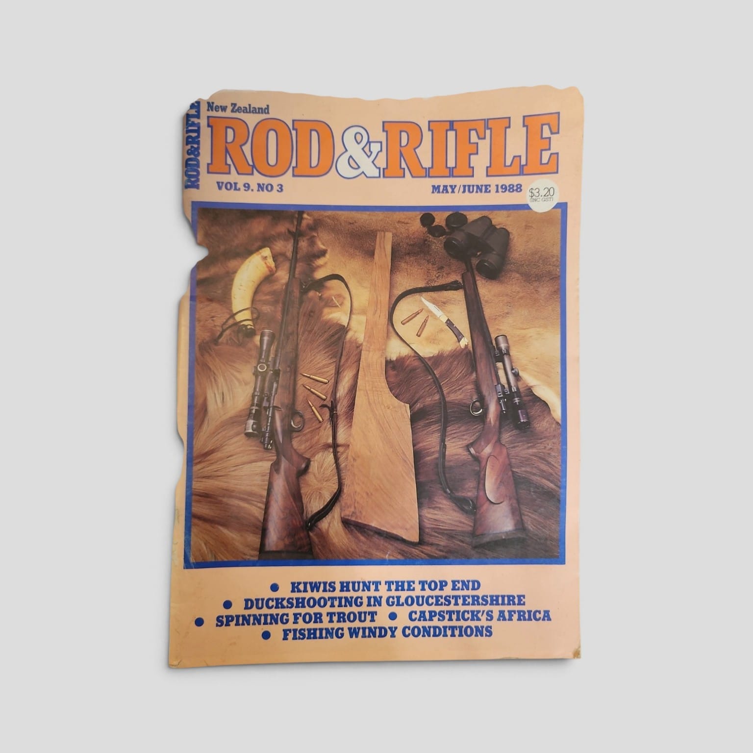New Zealand Rod & Rifle Vol. 9 No. 3 — May–June 1988 front cover