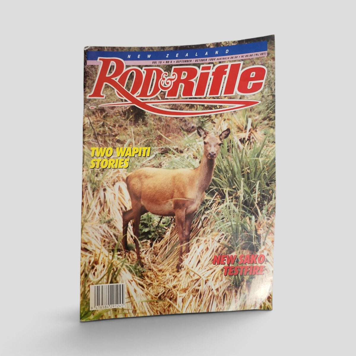 New Zealand Rod &amp; Rifle Vol. 15 No. 5 — September–October 1994 front cover