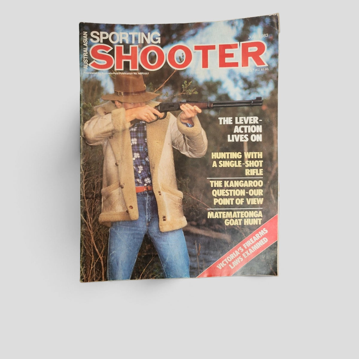 Australasian Sporting Shooter — July 1983 front cover
