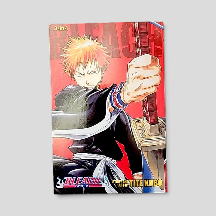 Bleach 3-in-1 Edition Volume 1 by Tite Kubo cover
