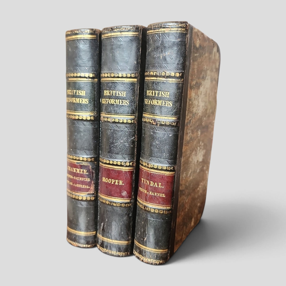 British Reformers three-volume set - Tindal, Hooper and Cranmer