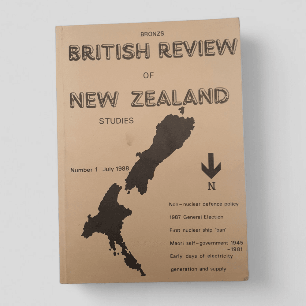 British Review of New Zealand Studies – Number 1, July 1988 - Books Worth Keeping