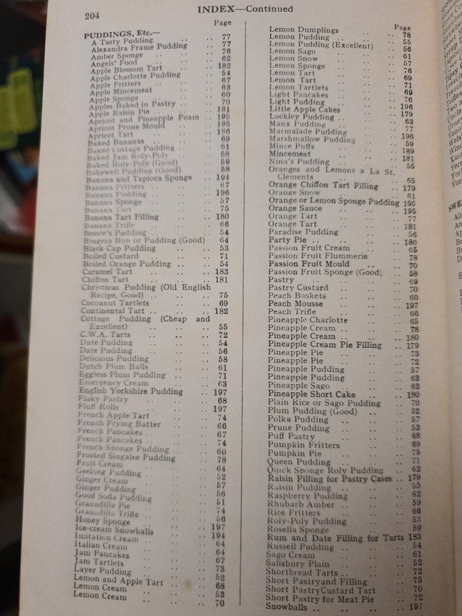 Bundaberg Branch CWA Cookery Book 1982 - Books Worth Keeping