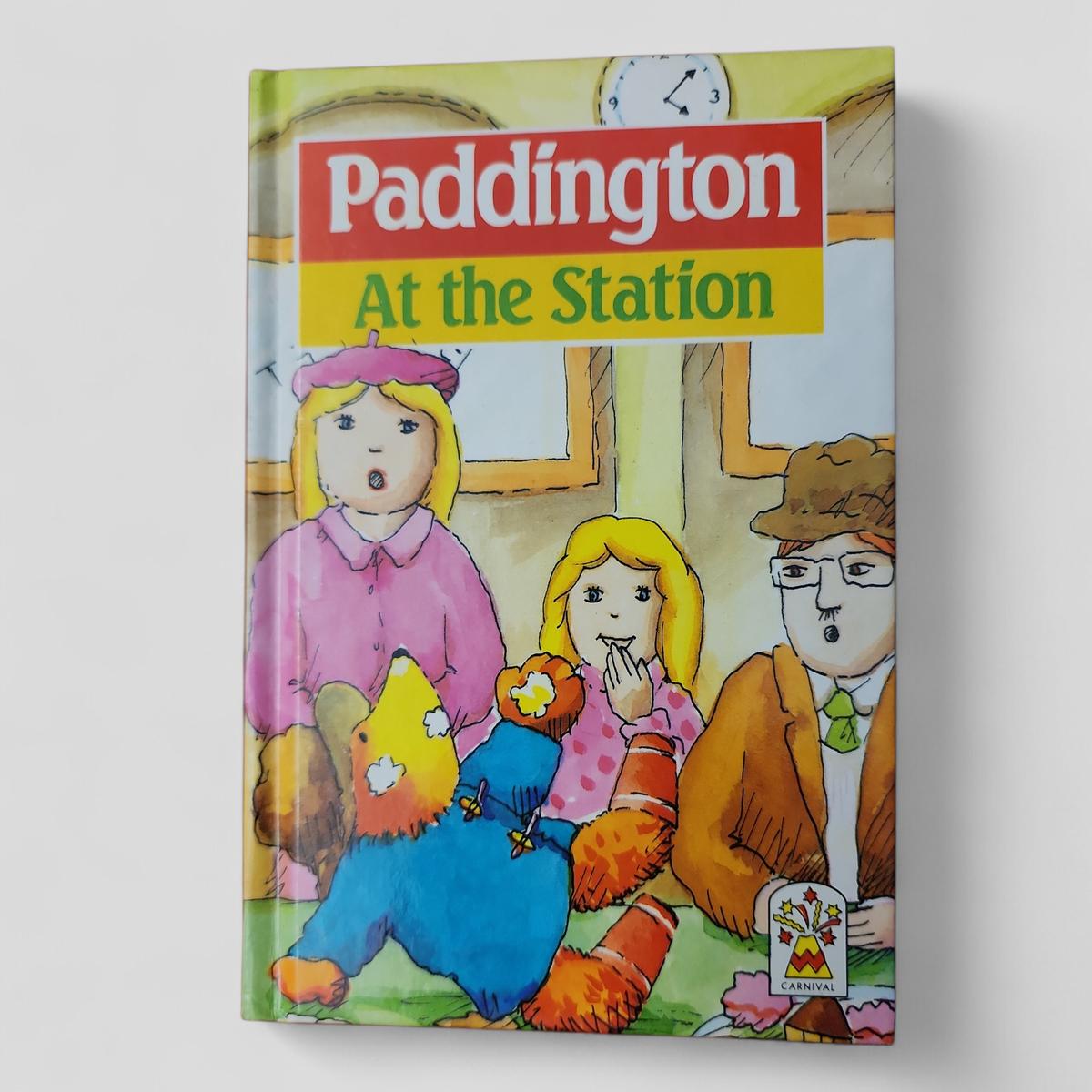 Paddington at the Station by Michael Bond - book cover