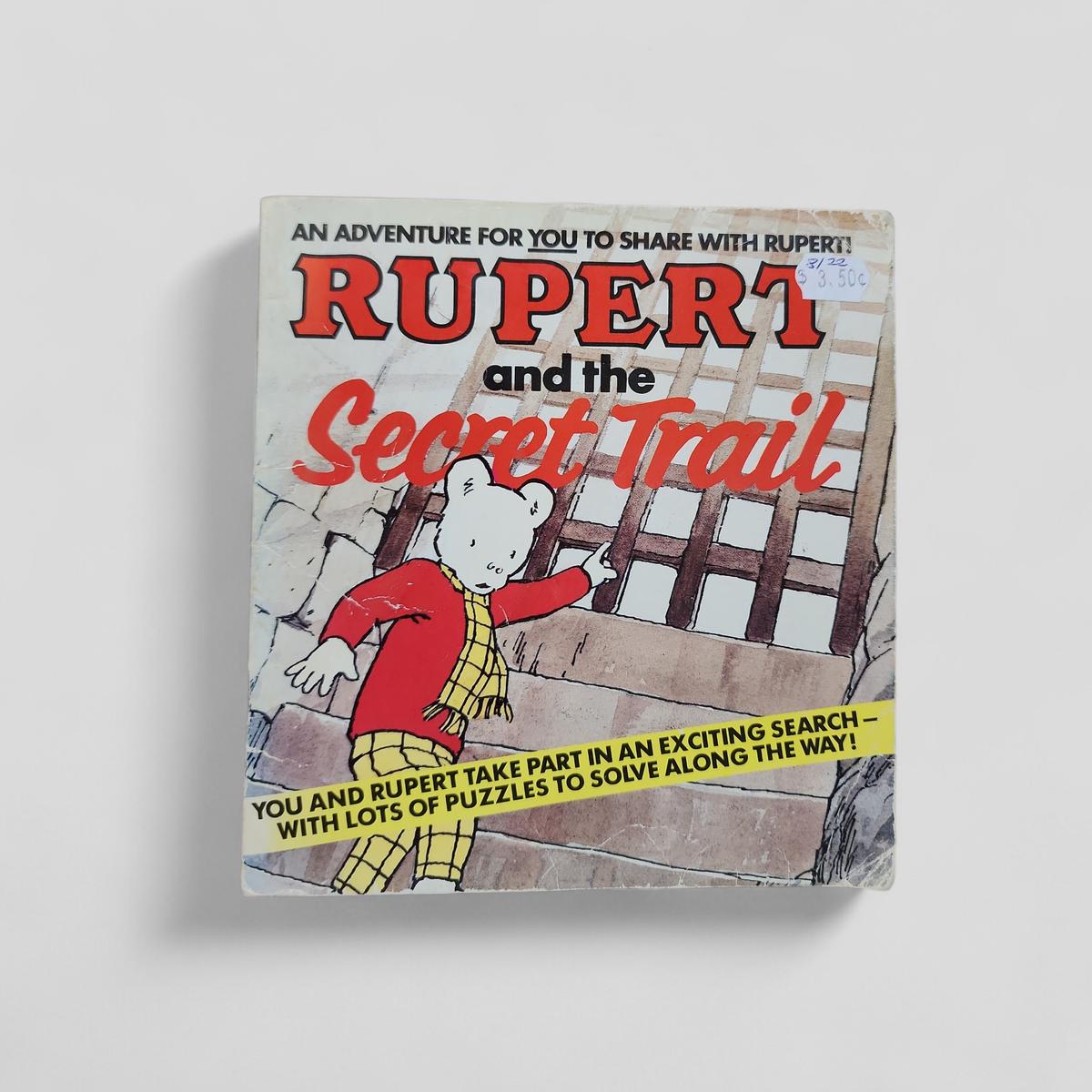 Rupert and the Secret Trail by Len Collis - book cover