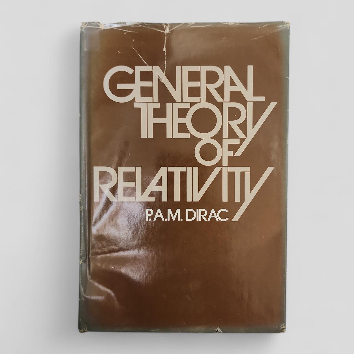 General Theory of Relativity by P.A.M. Dirac - book cover