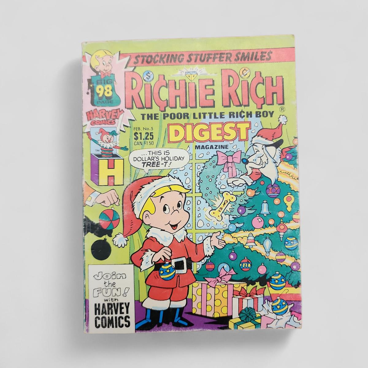 Richie Rich Digest Magazine - book cover