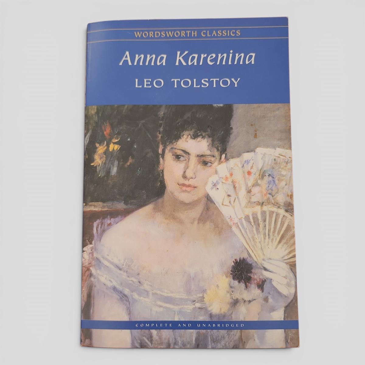 Anna Karenina by Leo Tolstoy - book cover