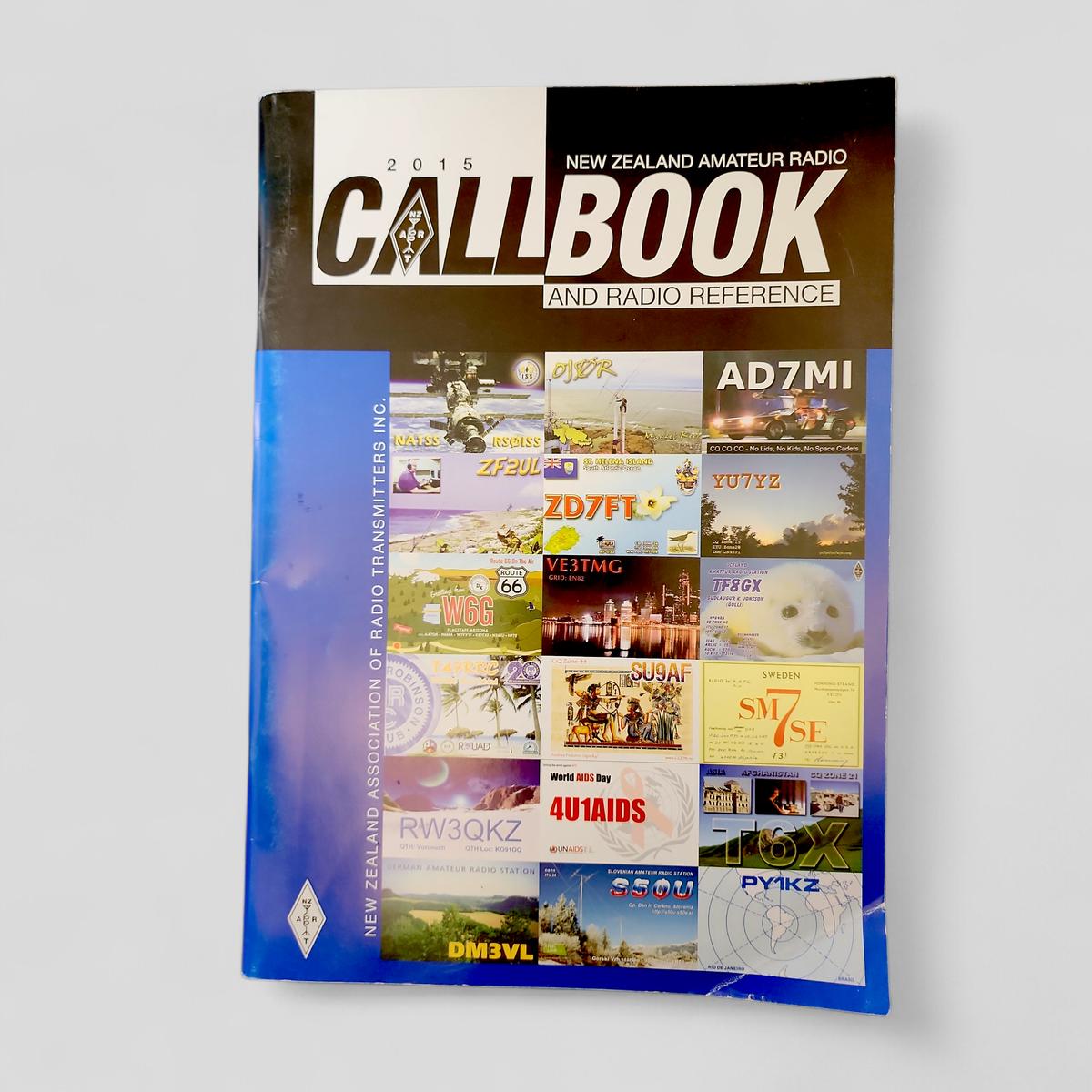 New Zealand Amateur Radio Call Book and Radio Reference - book cover