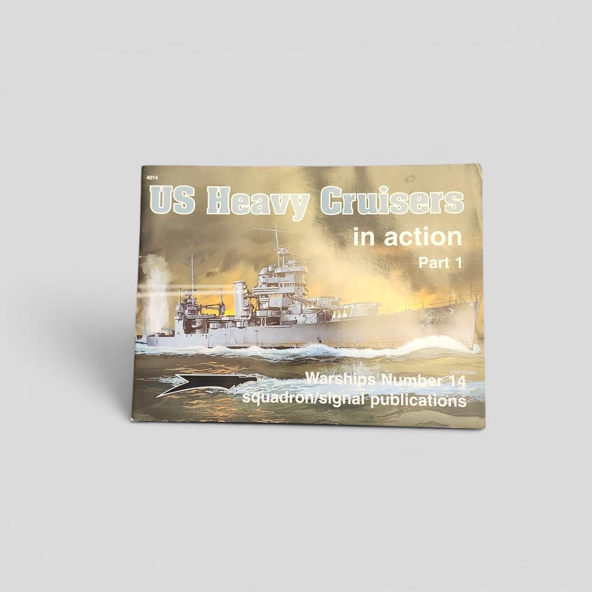 US Heavy Cruisers in action Part 1 - book cover