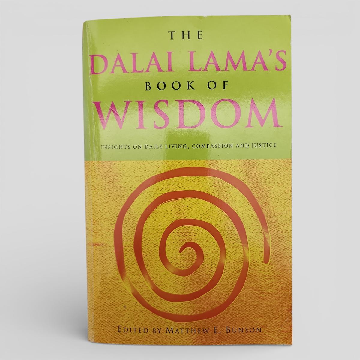 The Dalai Lama's Book of Wisdom by Dalai Lama - book cover