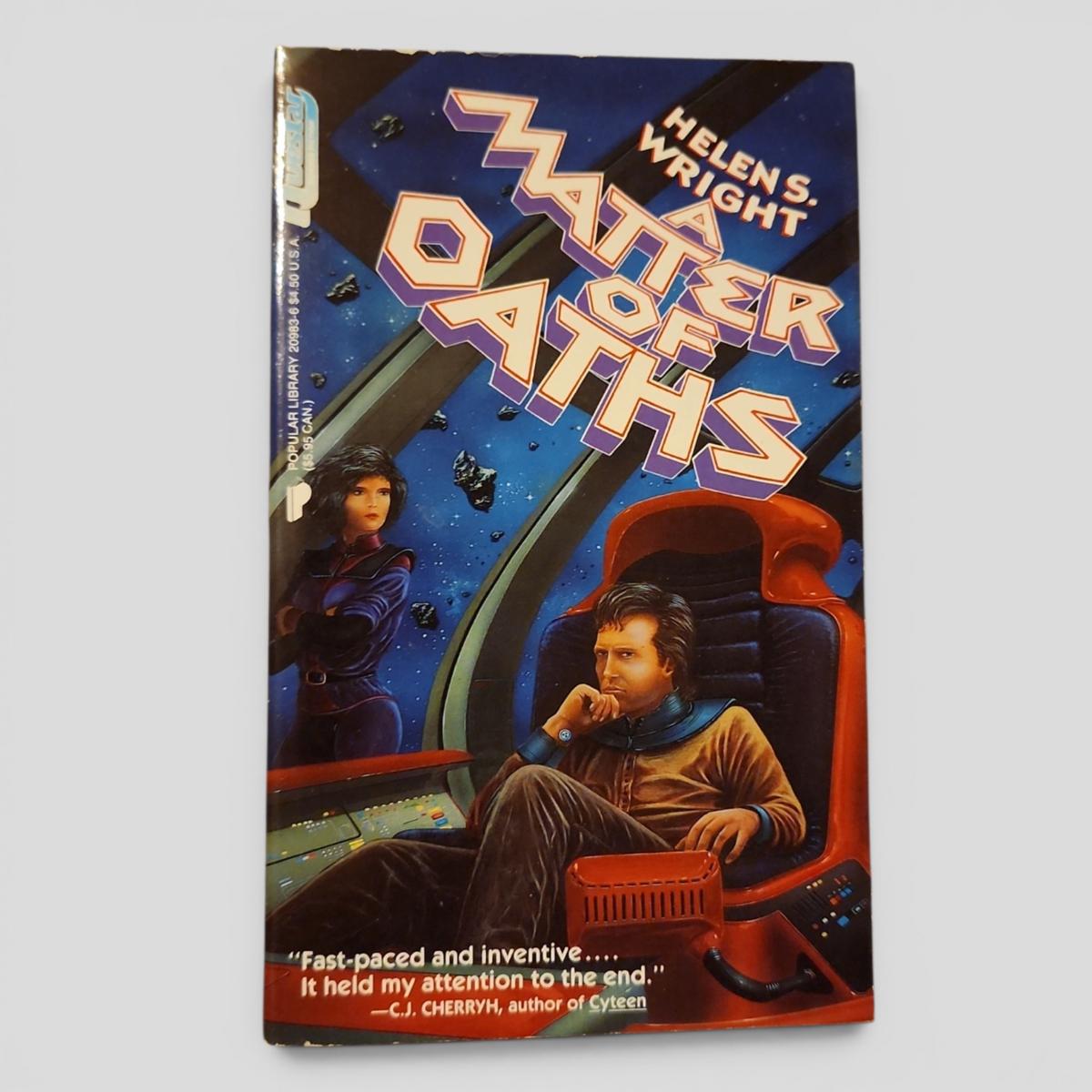 A MATTER OF ATHS by Helen S. Wright - book cover
