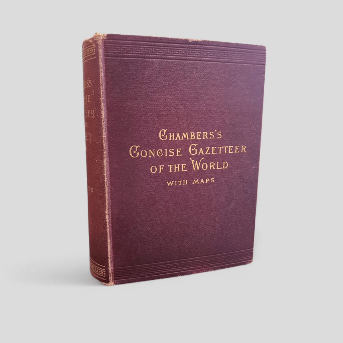 Chambers's Concise Gazetteer of the World 1893 by Various authors (edited by William Chambers) - Books Worth Keeping