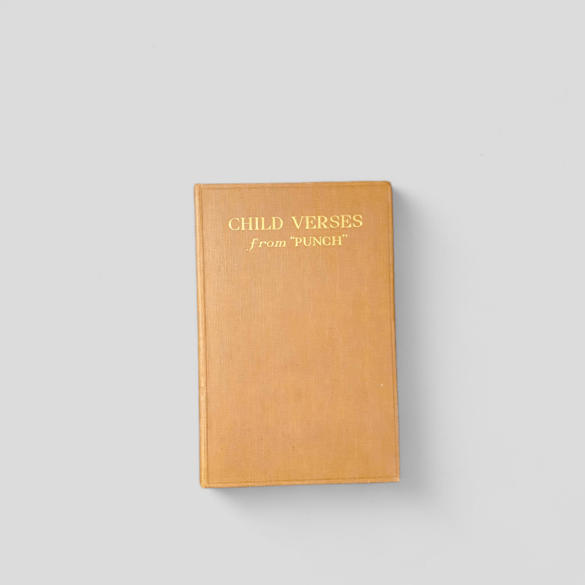 Child Verses from 'Punch' by George Greenland - Books Worth Keeping