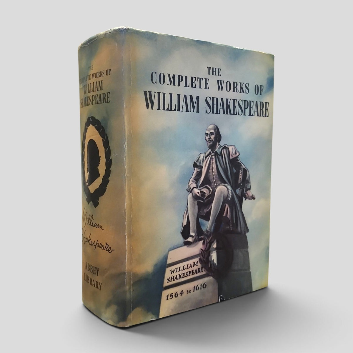 The Complete Works of William Shakespeare Abbey Library hardcover with dust jacket