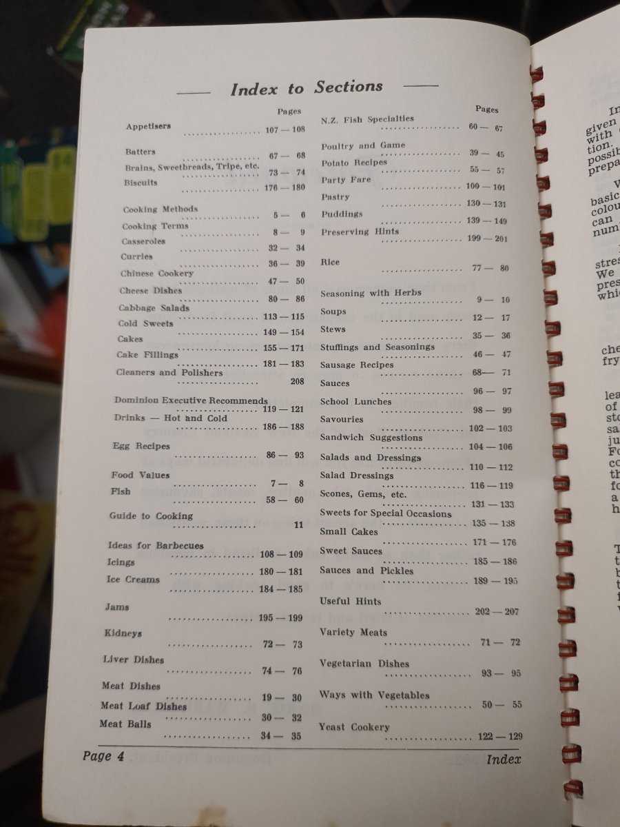 Cookery Book 1971 by New Zealand Country Women's Institutes - Books Worth Keeping