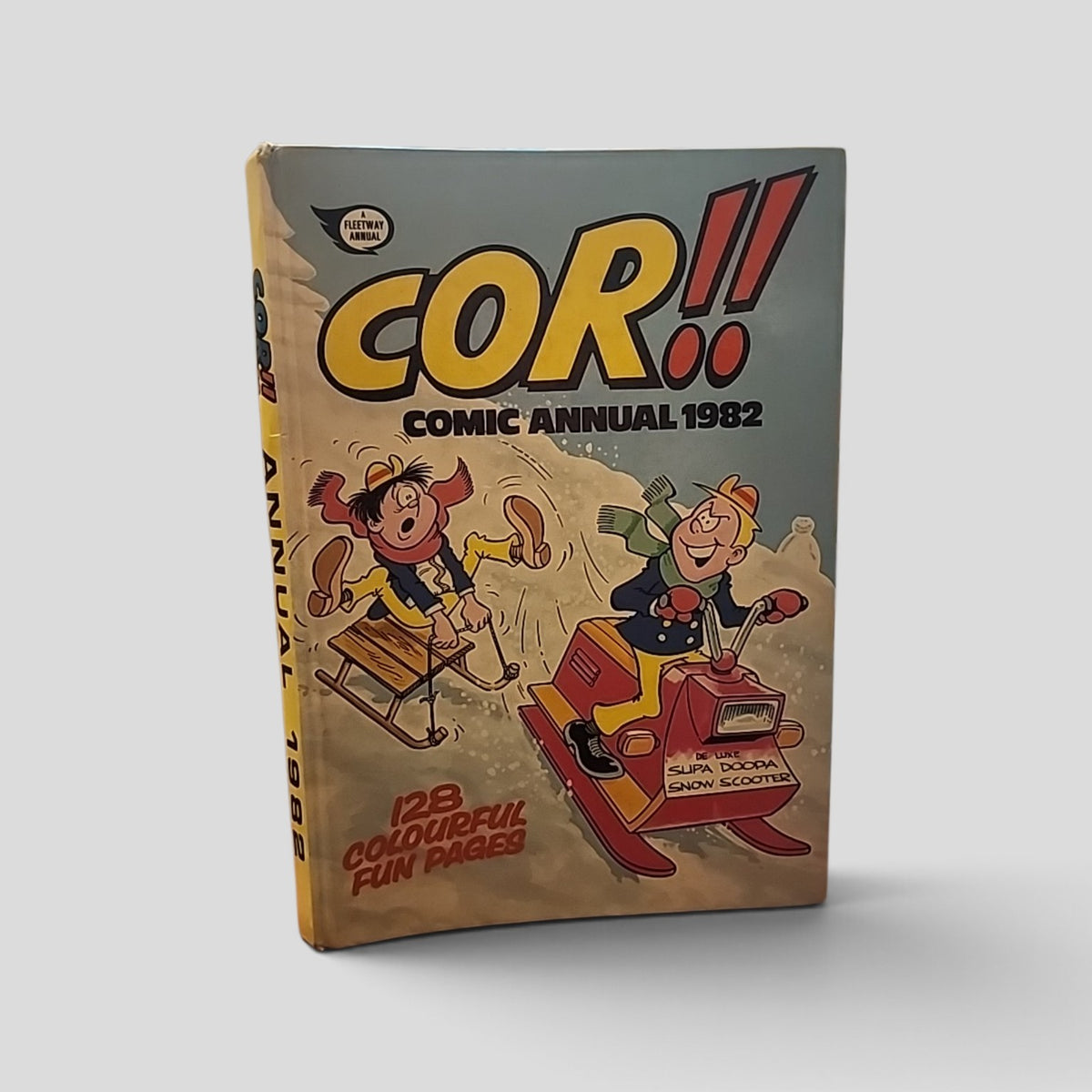 Cor!! Comic Annual 1982 Fleetway Annual hardcover front cover