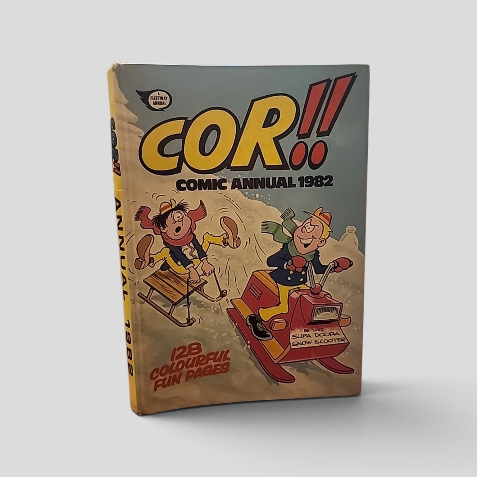 Cor!! Comic Annual 1982 Fleetway Annual hardcover front cover