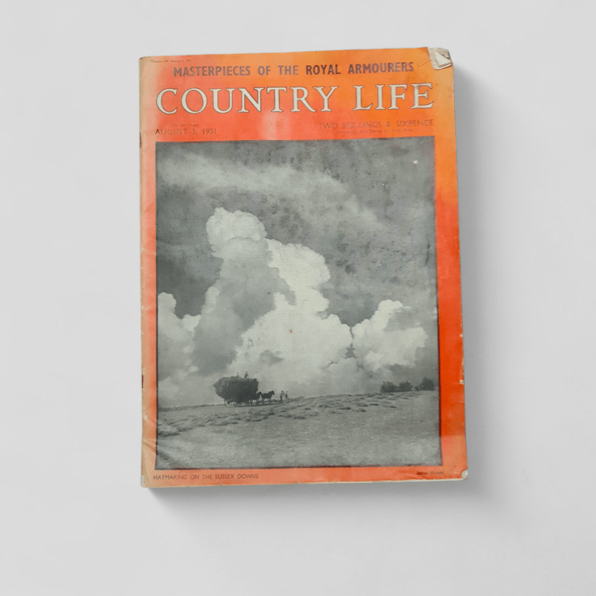 Country Life August 3, 1951 (Masterpieces of the Royal Armourers) - Books Worth Keeping