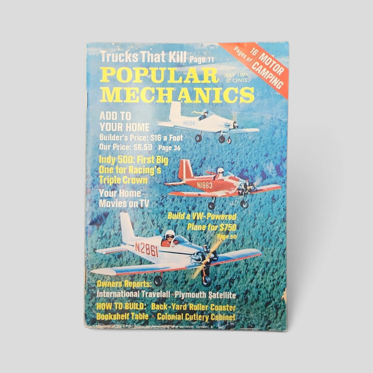 Popular Mechanics Magazine — July 1971