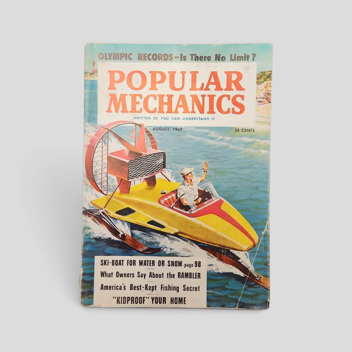 Popular Mechanics Magazine — August 1960