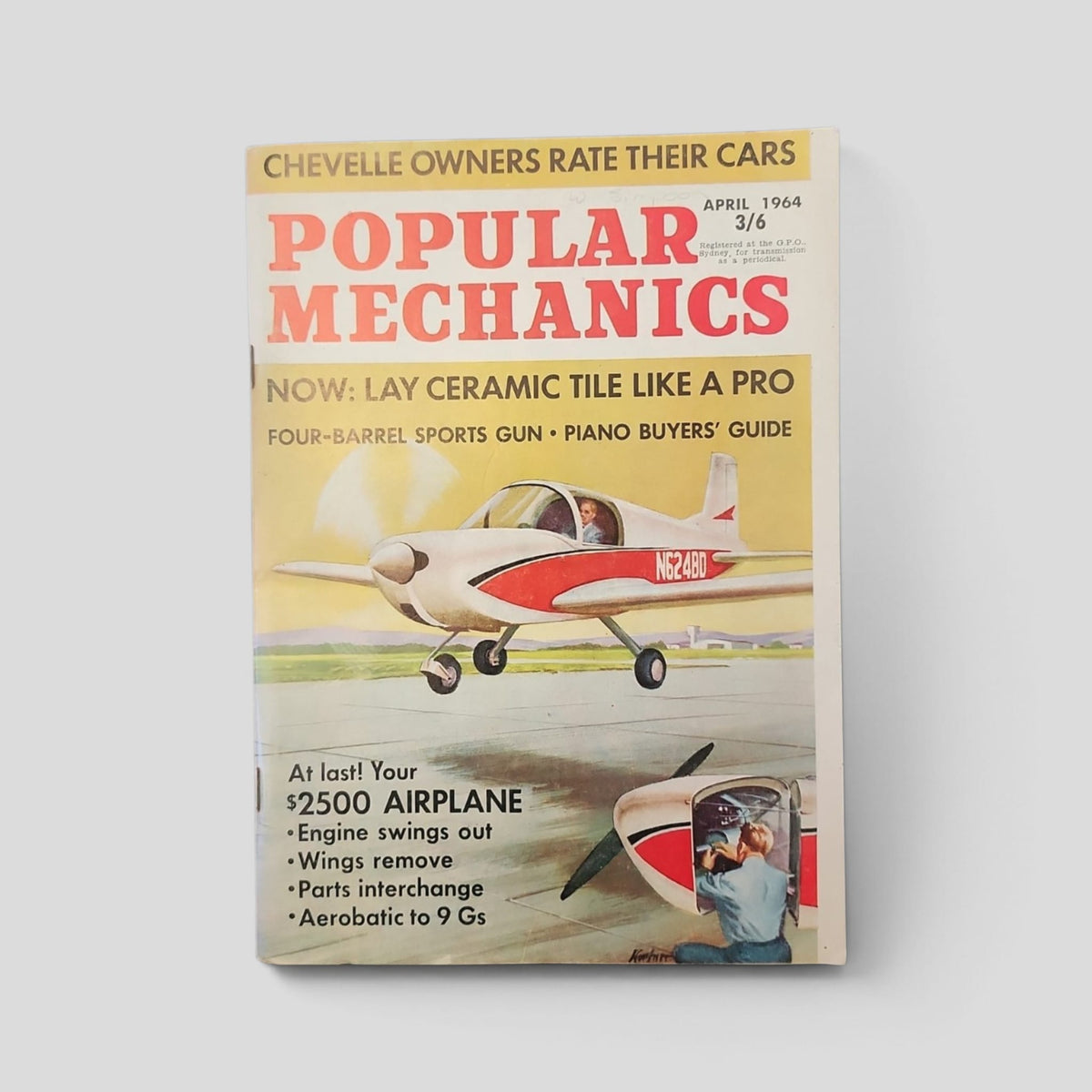 Popular Mechanics Magazine — April 1964
