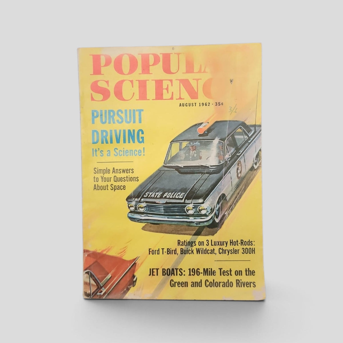 Popular Science Magazine August 1962 front cover