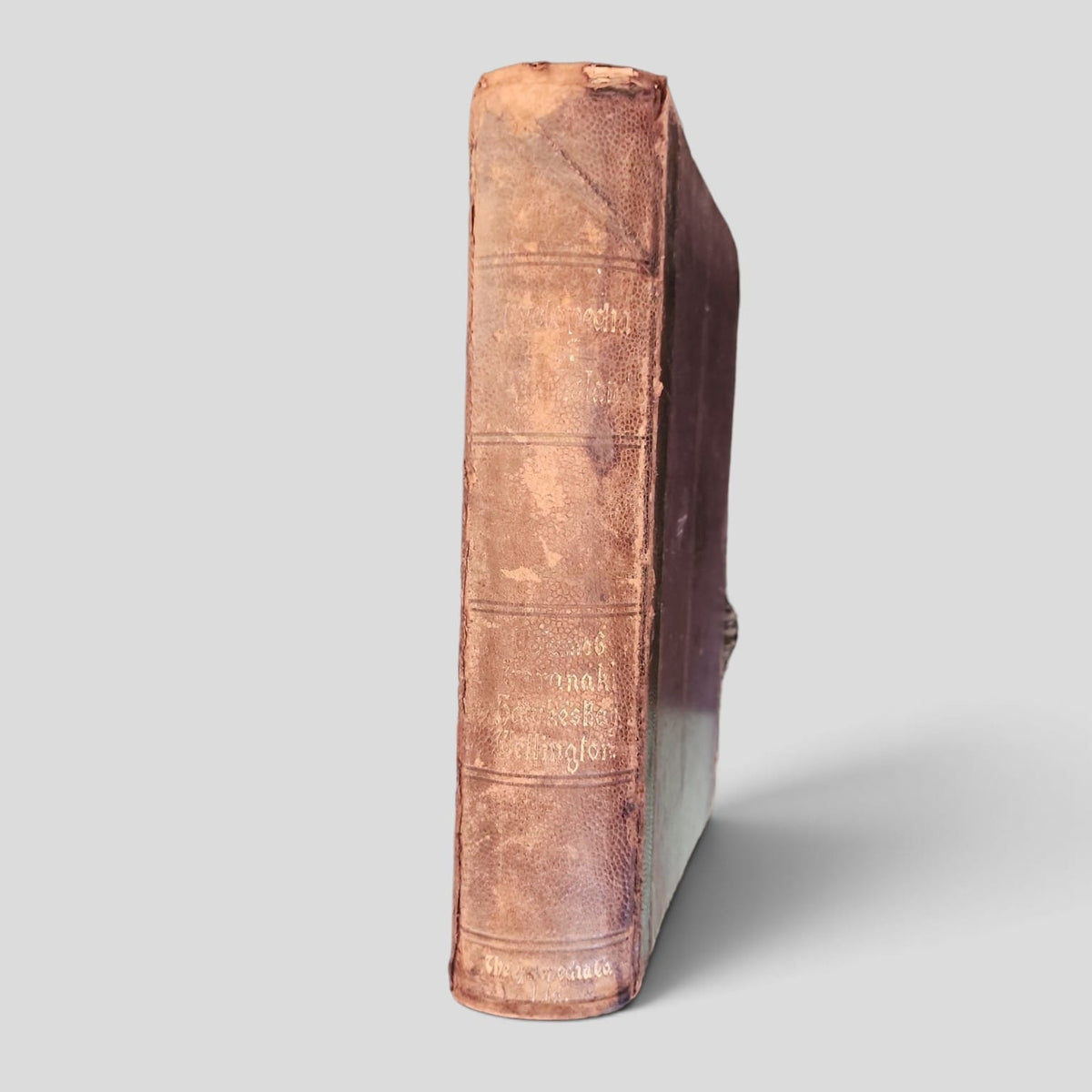 The Cyclopedia of New Zealand Volume 6, Taranaki Hawke's Bay and Wellington Provincial Districts, 1908, original binding