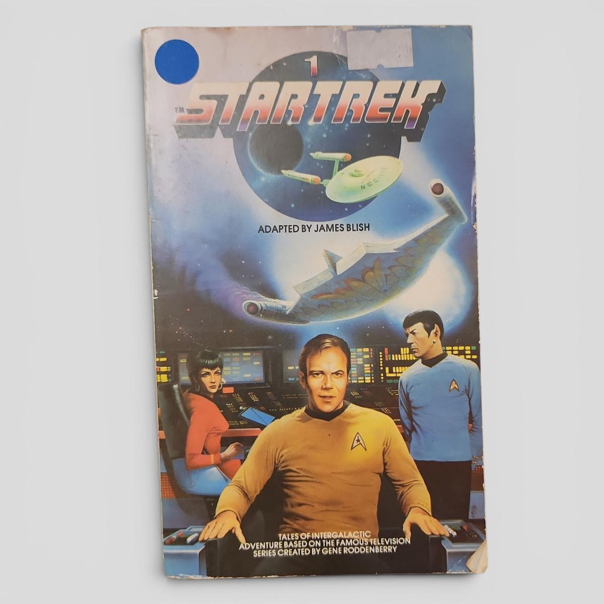Star Trek 1 by James Blish - book cover
