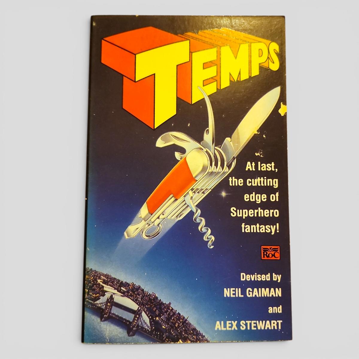 TEMPS by Neil Gaiman and Alex Stewart - book cover