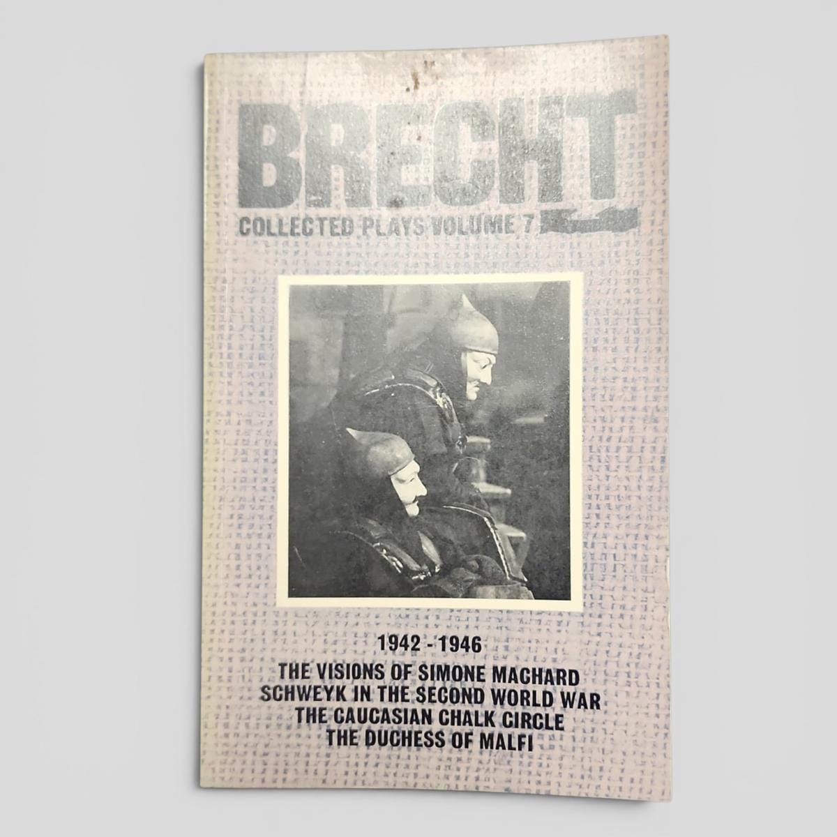 BRECHT COLLECTED PLAYS VOLUME 7 by Bertolt Brecht - book cover