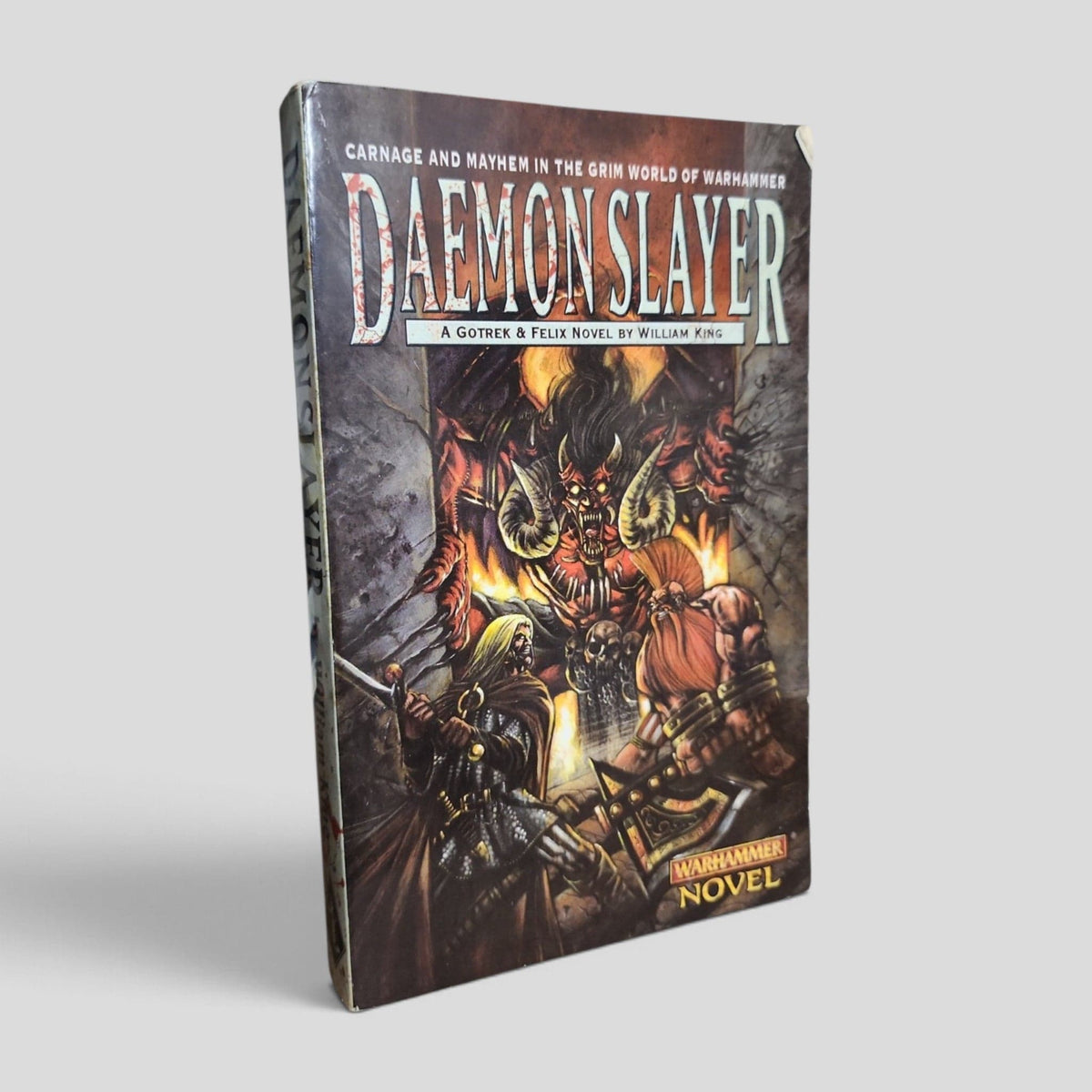 Daemonslayer by William King paperback front cover