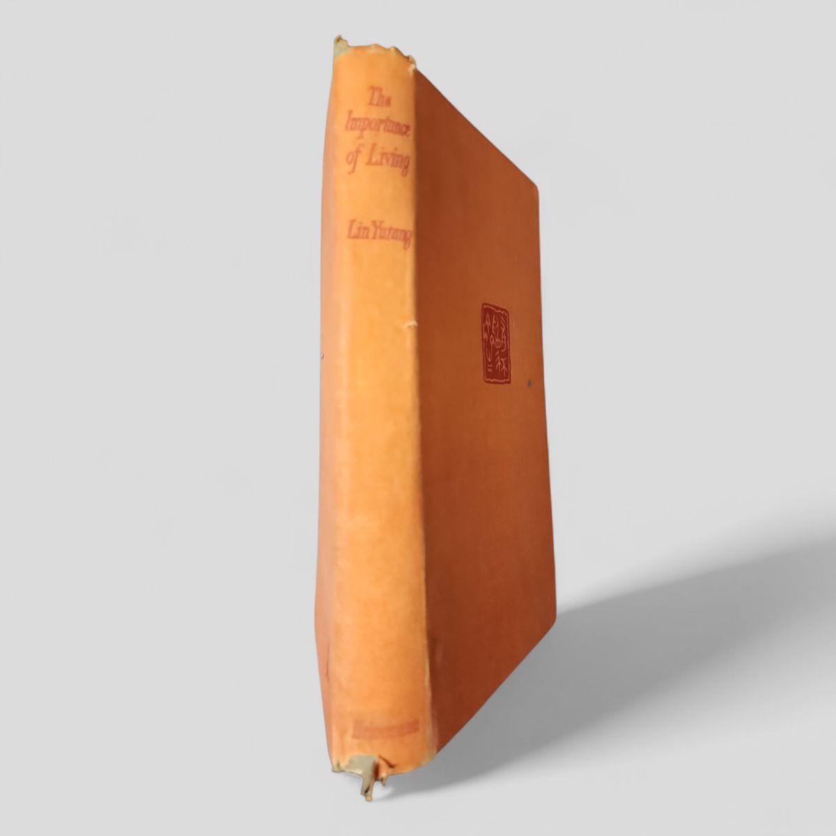 The Importance of Living by Lin Yutang - book cover