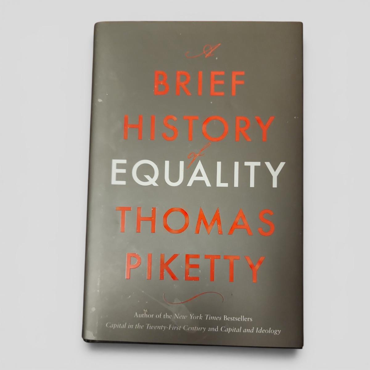 A Brief History of Equality by Thomas Piketty - book cover