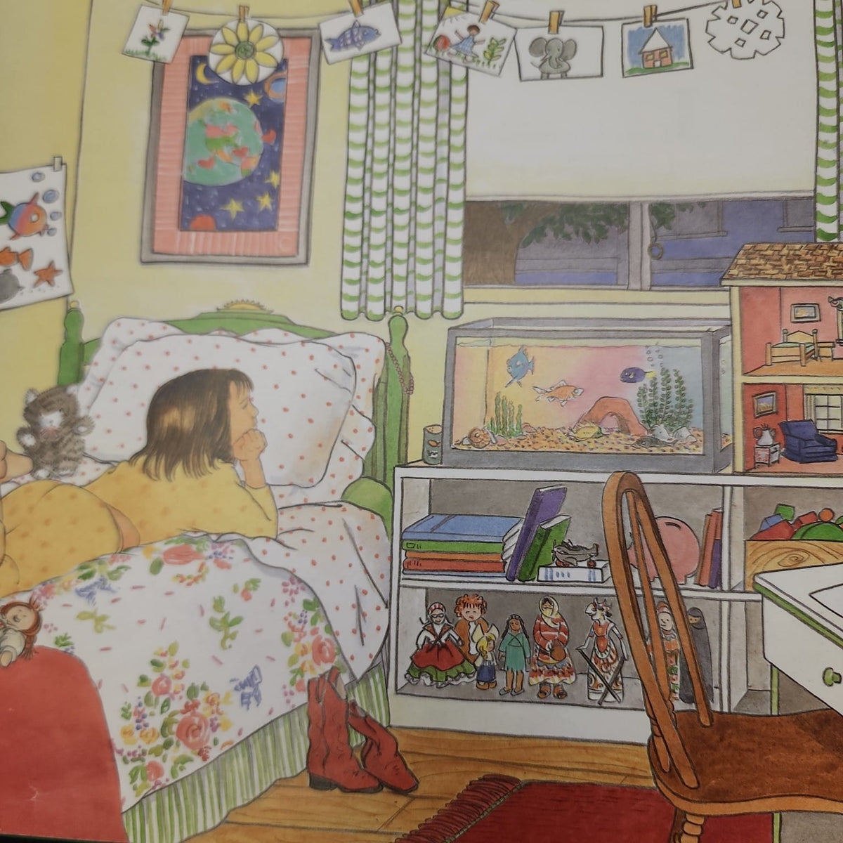 Different Just Like Me interior illustration