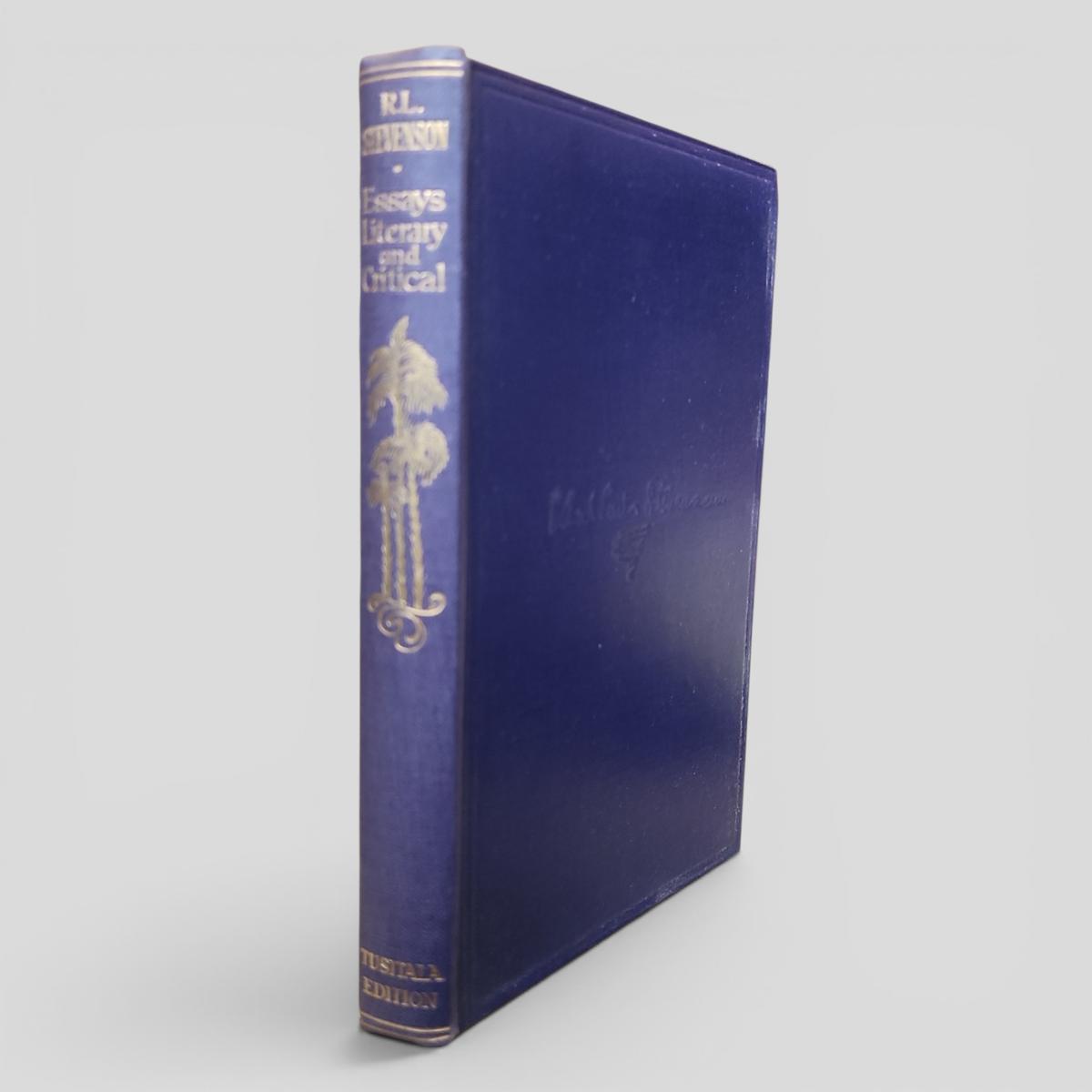 Essays Literary and Critical by R.L. Stevenson - book cover